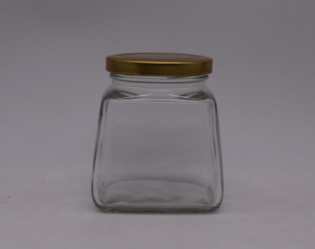 金/銀/黑蓋牙口梯形瓶