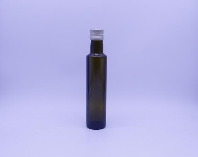 金/黑蓋油品橄欖綠圓瓶