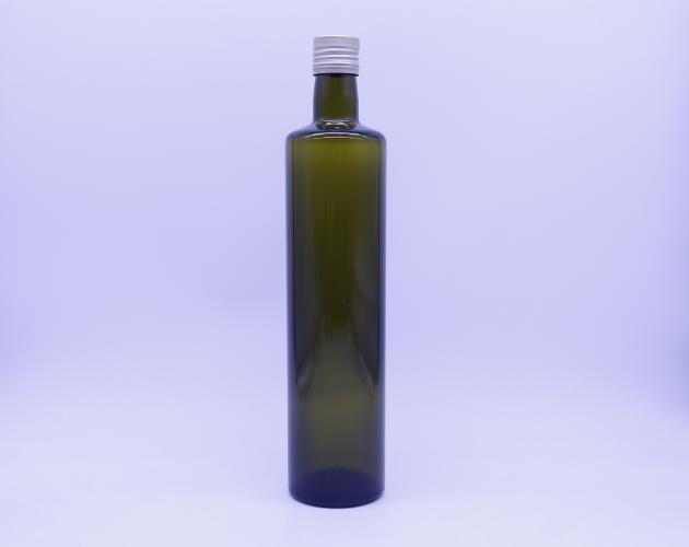 金/黑蓋油品橄欖綠圓瓶