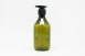 黑水滴壓頭橄欖綠化妝瓶